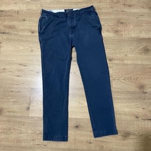 Abercrombie and fitch Langdon slim navy blue pants, perfect condition, size32/30